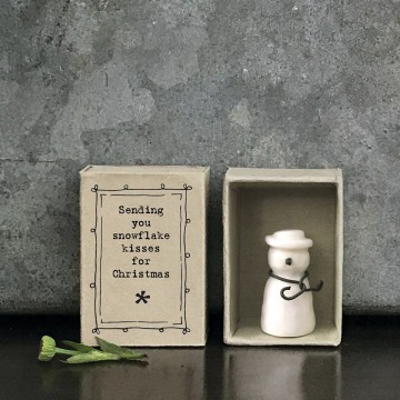 Matchbox | Snowman Matchbox | Snowman